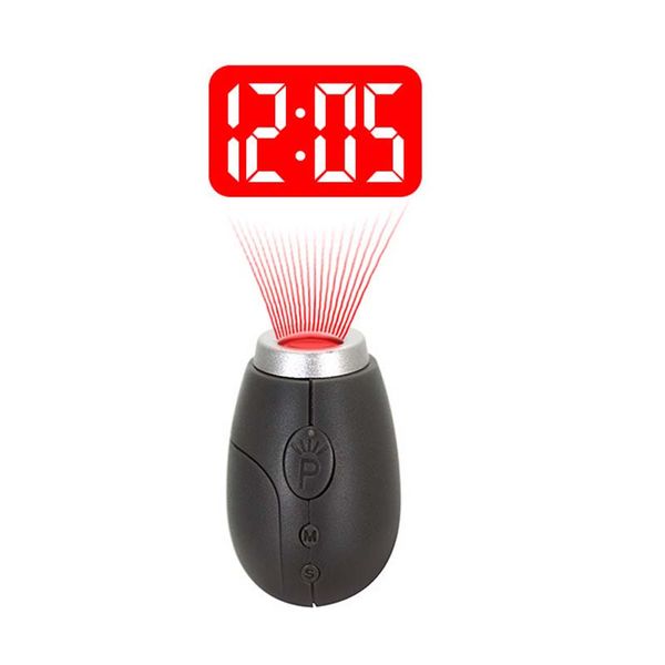 

portable digital projection led clock with time projector watch night light clocks hug-deals