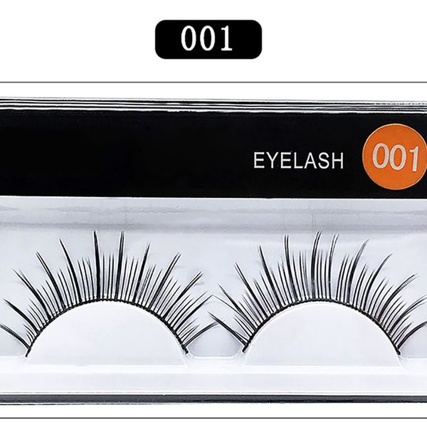 

10 pairs charming 3d mink hair natural cross false eyelashes long messy makeup fake eye lashes extension makeup tools