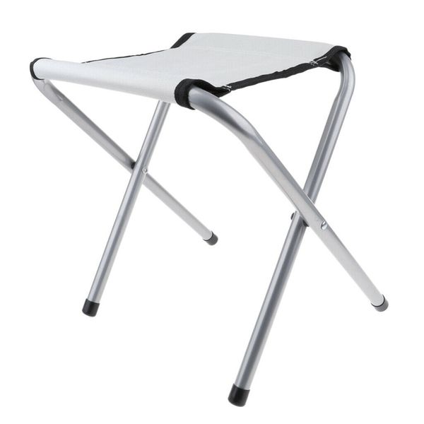 

portable folding chair lightweight aluminium alloy fishing stool for camping barbecue picnic fishing