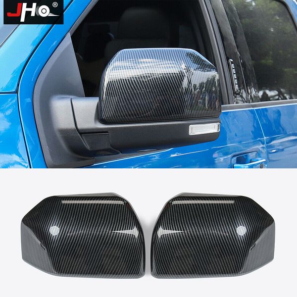 

abs carbon fiber grain side mirror cover trim for ford f150 2017-2019 raptor 18