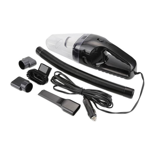 

multifunction 120w portable car vacuum cleaner wet and dry dual use auto cigarette lighter hepa filter 12v black red blue