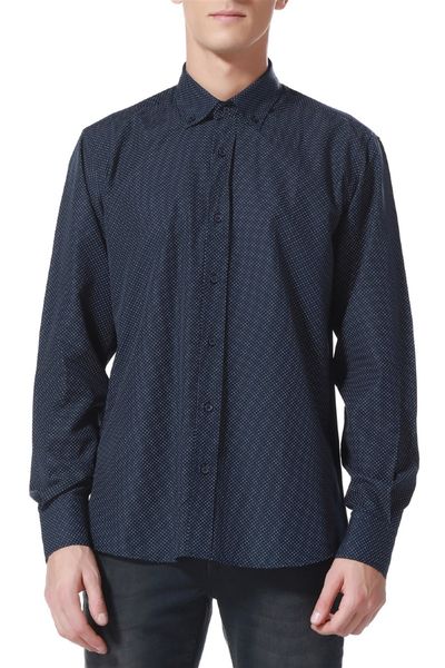 

g596 dewberry shirt -dark blue, White;black