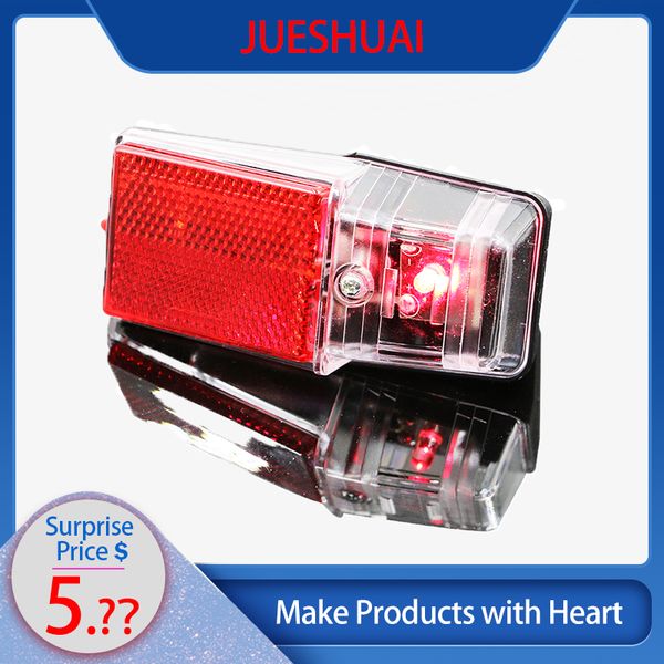 

js led bicycle rear rack light road bike running light cycling taillight red rear lamp luz trasera bicicleta led velo tail