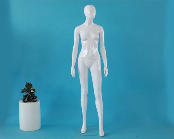 

gloss white mannequin clothes women model factory direct sell, Khaki