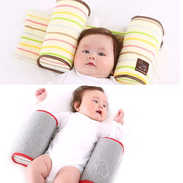 

baby head neck support protection shaping pillow anti-rollover protector pad koruma oreiller prevention flat head accessories