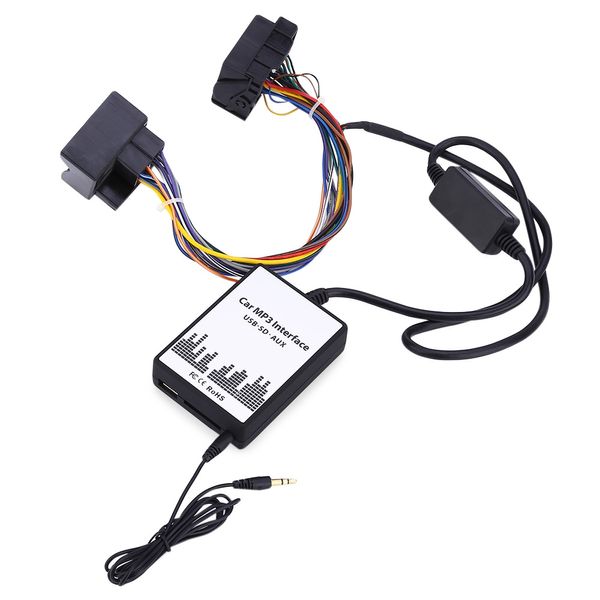 Автомобильный MP3-интерфейс USB / SD Adapter Подключите аудио цифровой CD-чейнджер для BMW / Mini / Rover