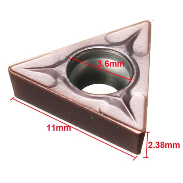 

10 packs tcmt110204 vp15tf carbide inserts lathe cutter tool accessory