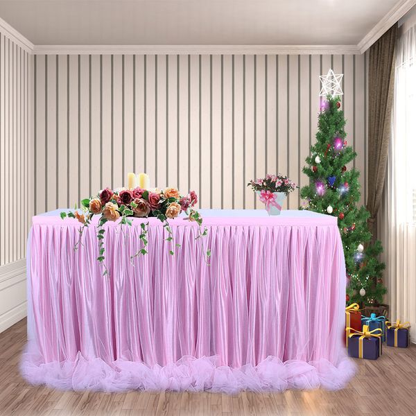 Acquista 3 Pz Tulle Gonna Tovaglia Festa Nuziale Decorazione Della Casa Fai Da Te Tavola Gonne Tutu Matrimonio Compleanno Tessili La Casa A 6564 Dal