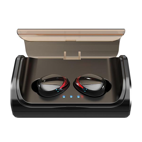 

t8 tws bluetooth 5.0 earphones wireless earbuds in-ear deep bass stereo headphones ipx7 waterproof sports headset with charging box