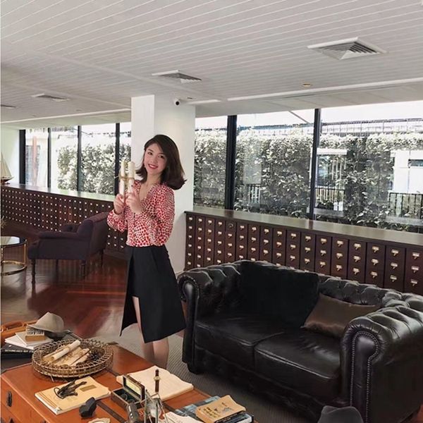 

womens women blouse long sleeve crop and blouses heart print linen tunic buttons women shirts korean fashion vintage streetwear, White