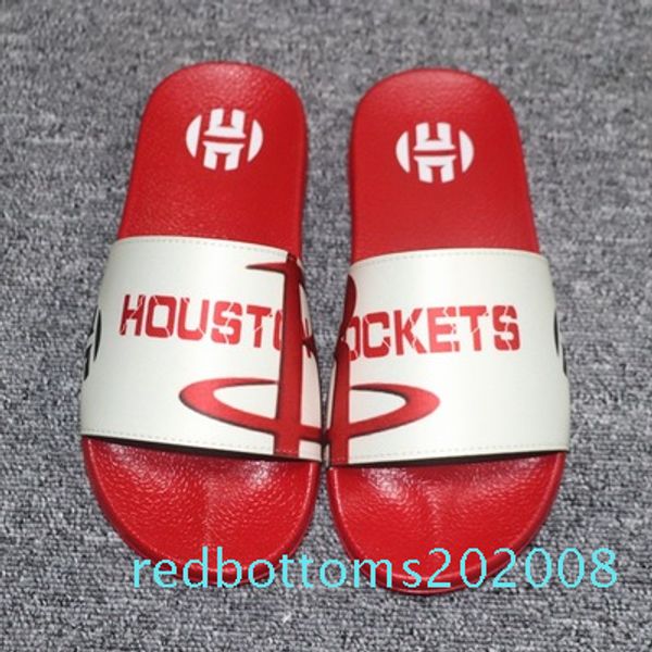 

designer slippers brand desinger slides mens flip flops summer skid resistance beach flat slippers basketball football player fashion r08, Black