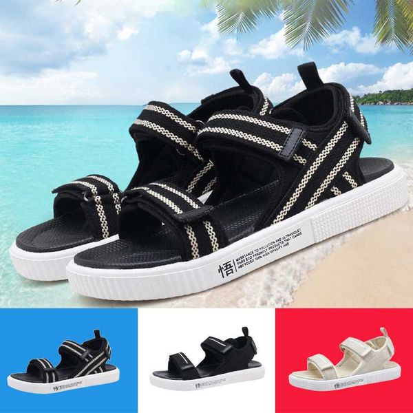 

2020 new sandals for mens shoes slippers fashion casual outdoor beach platform black garden soft comfort summer walking