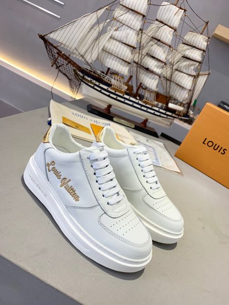 

platform 2020 latest couple models fashion luxury casual sports shoes wild basketball shoes small white shoes, Black