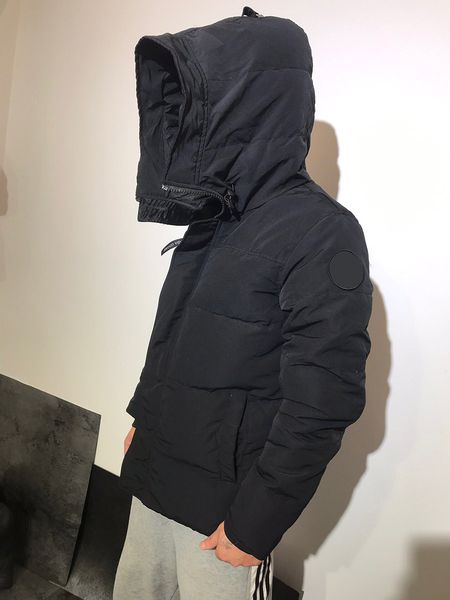 

canada mens black standard down jacket 2019 designer down jacket latest black logo goose down jacket mens womens jackets