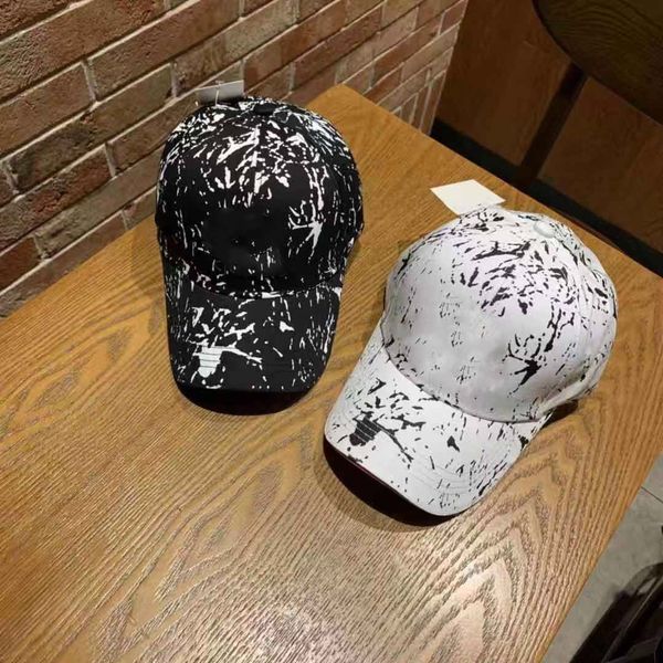

051515 embroidered baseball cap embroidered graffiti baseball cap outdoor hip-hop fashion sun hat couple all-match printed hat, Blue;gray