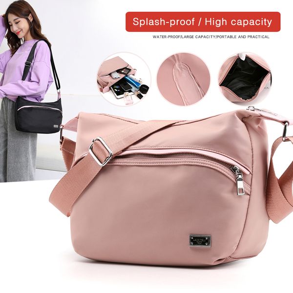 

женская мода посланник сумки luxury нейлон девушка crossbody сумка для женщин 2020 сумки женского мешка плеча дама мешок конструктора