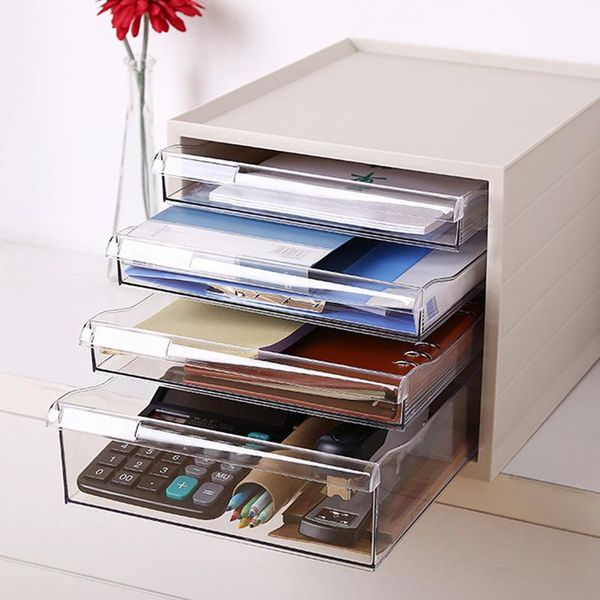 2019 Desktop Drawer Storage Box Multilayer Classification Label