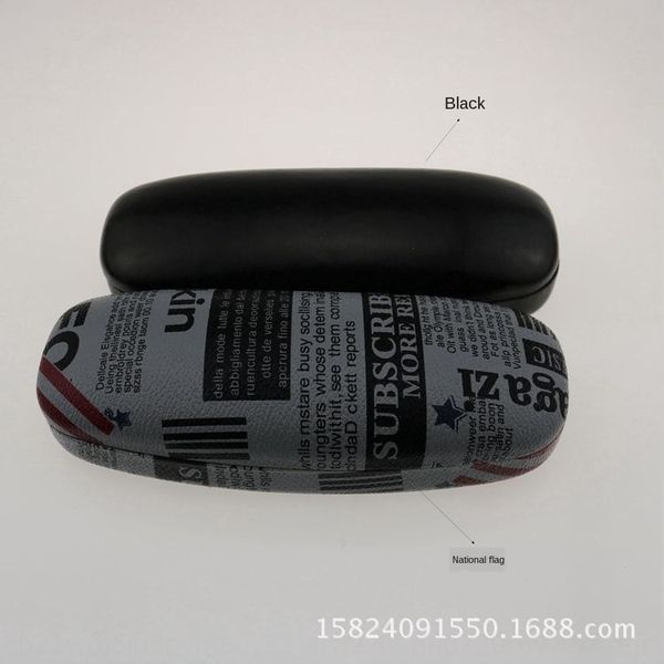 

leather presbyopic presbyopic optical national flag myopia glasses case glasses case
