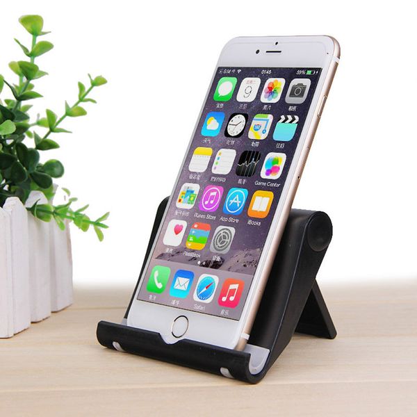 

2019 global hits foldable plastic mobile phone holder stand universal bed desk mount mobile phone stand cradle phone holder