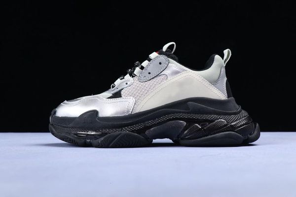 

mens fashion 17fw triple s crystal bottom dad casual for women s black sports triple s clear sole designer shoes size 36-45 a01 lll