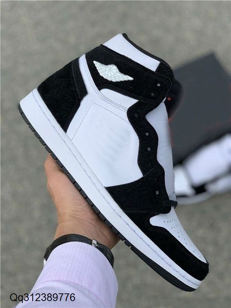

оптовая high og wmns баскетбольная обувь 1 1s panda цвет мужская черный белый спорт на открытом воздухе кроссовки