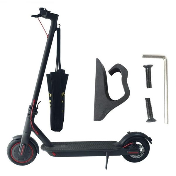 

metal hook helmet pocket claw hanger add-ons for m365 electric scooter