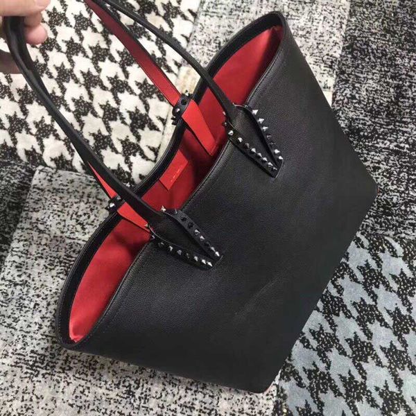 

christin loubtin designer handbags red bottom fashion composite handbag women designer purse genuine leather purse bag c14