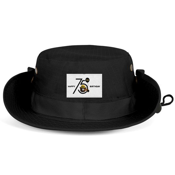 

fashionable home smokey bear neutral foldable fisherman hat fitness unique cowboy cap logo stickers only sticker you logos print smokey, Blue;gray