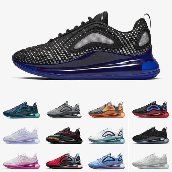 

2019 new arrival kpu race blue running shoes men women deep royal blue triple black university flash wolf grey sports sneakers size 36-45