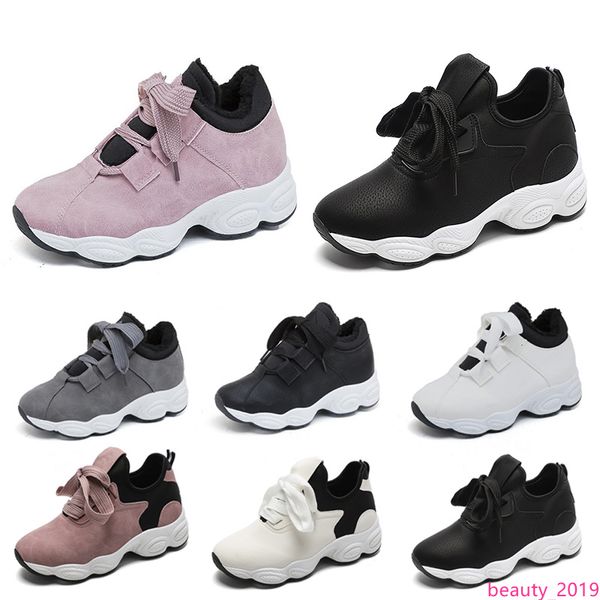 

new arrival non-brand women running shoes white black pink grey suede outdoor walking breathable comfortable sports sneakers 36-40 style 15