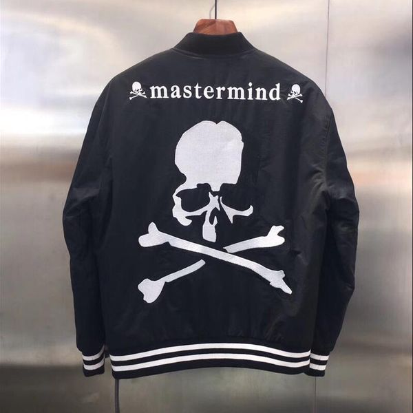 

19ss new style mastermind world japan letter mm men women jackets skeleton embroidery mmj fashion casual jacket coat, Black;brown