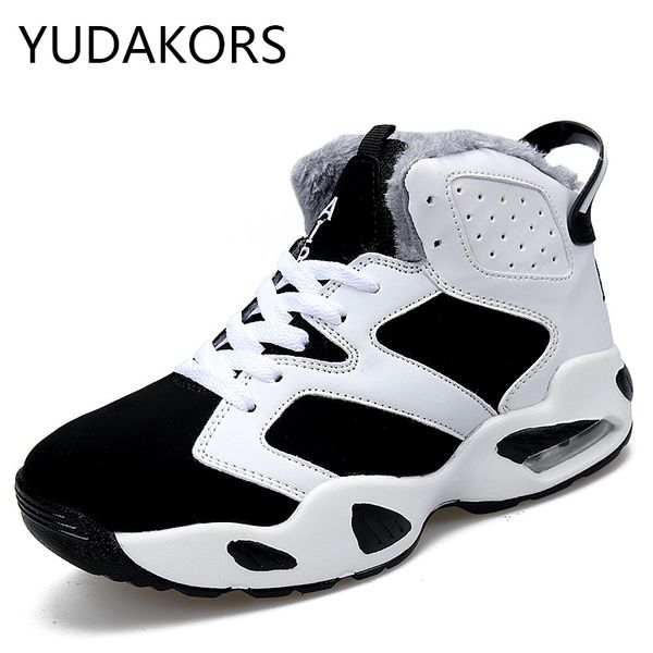 

yudakors 2020new basketball shoes air men women high ankle sport lovers walking basketball boots yd07