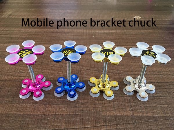 

sucker stand phone holder 360 degree rotatable magic suction cup mobile phone holder car bracket smartphone tablets holder fashion