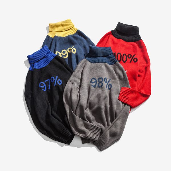 

funny stag do drinking team knitted turtleneck sweater for men cute family matching knit turtle neck pullover jumper plus size, White;black