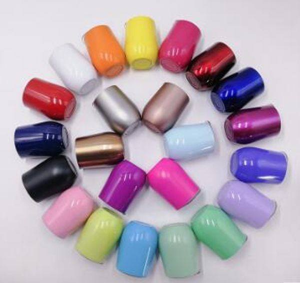 

stock in 26 colors stemless egg cups 9 oz stainless steel thermos with lids quick shipping