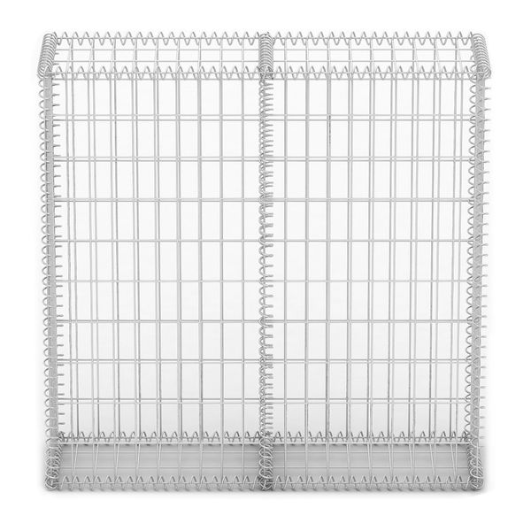 

trash gabion wall with galvanized wire covers 100 x 100 x 30 cm garden sets