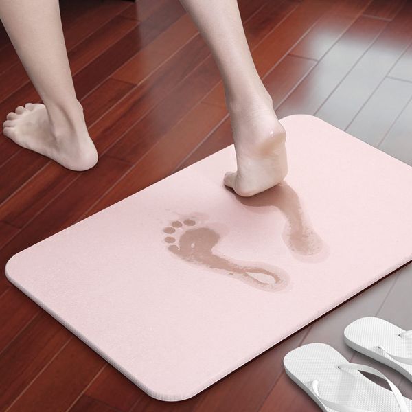 

b63ha diatom ooze pad toilet bathroom absorbent quick-dry diatom ooze foot pad toilet diatomite bathroom mat absorbent quick-dry diatomite f