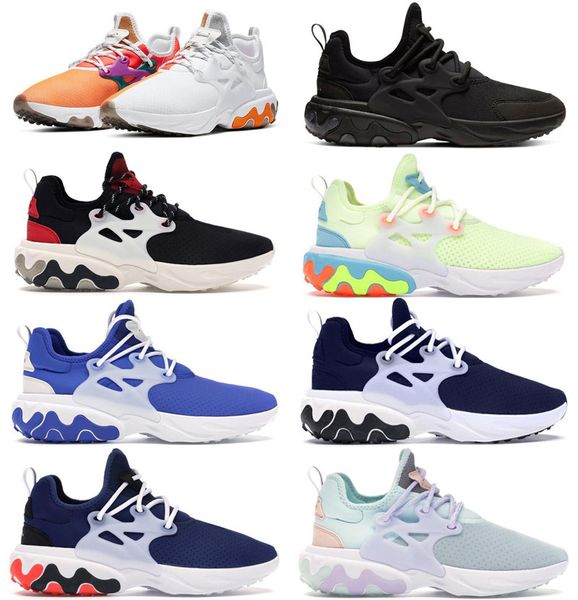 

react presto beams men women running shoes dharma triple black breakfast alternate galaxy mens trainer breathable sports sneakers runner