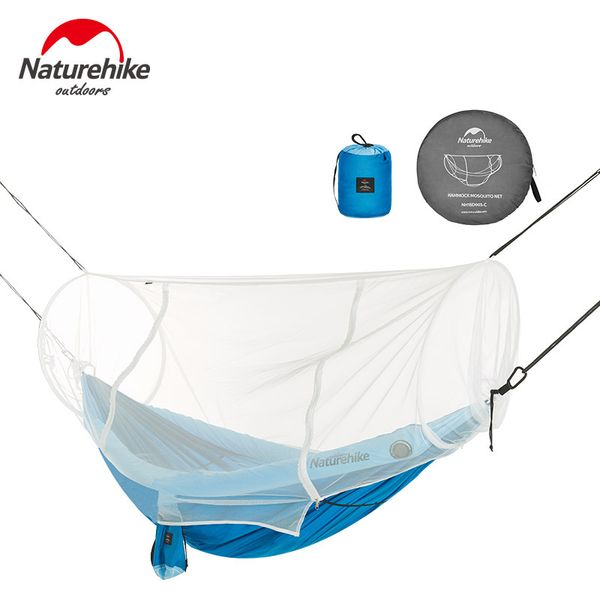 

naturehike 1-2 person outdoor hammock camping hanging sleeping bed swing portable double chair hamac with mosquito net