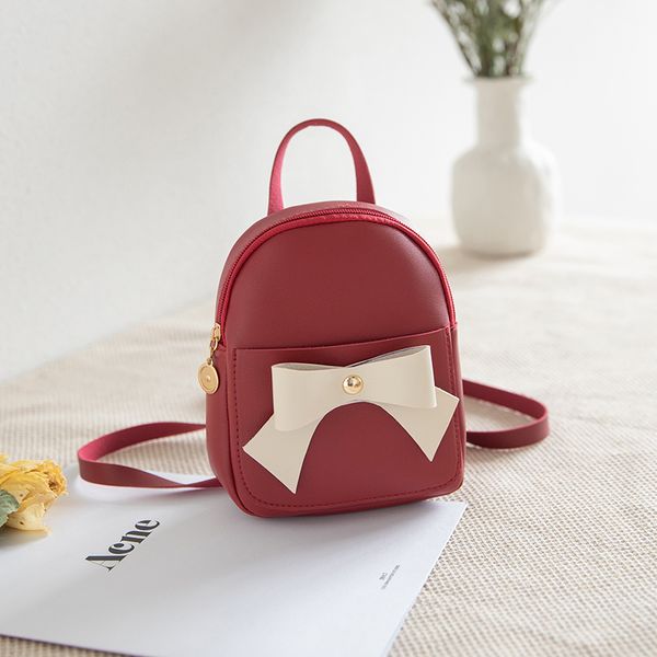 

кожаные сумки женщины девушки мини искусственный pu рюкзак рюкзак новая мода стиль роскошная сумка лук украшения летние сумки дизайнерская с