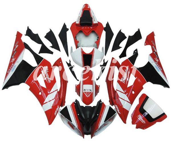 

4 gifts new abs full fairings kit fit for yamaha yzf-r6 2008 2009 2010 2011 2012 2013 2014 2015 2016 bodywork set red black matte
