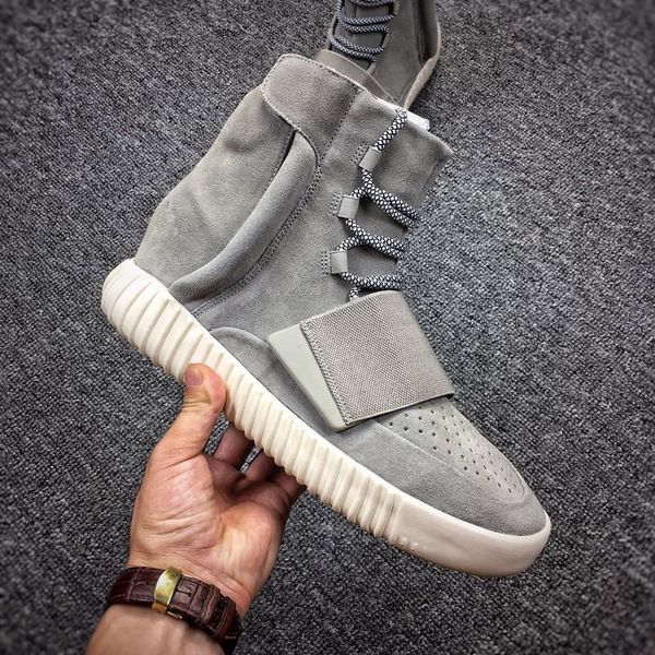 

Дизайнерские туфли Kanye West 750 Boots Mens Glow Темно-светло-серый Тройной черный с высокой лодыжкой Спортивная обувь Женщины кроссовки Скейтборд Обувь размер 36-46