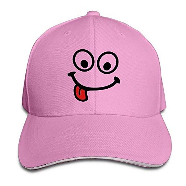 

disar-t funny smile logo snapback print baseball caps flat adjustable hat hip hop fitted cap fashion, Blue;gray