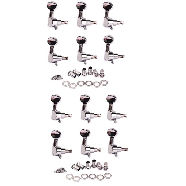 

2 set 6r guitar string tuning peg tuner machine head