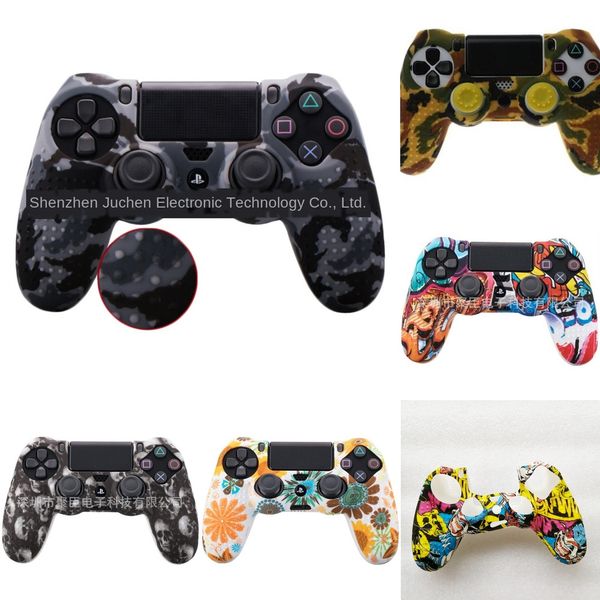 

taywl 2020 anti-slip game controller protective skin case cover soft controllerdhl ps4 for playstation 4 ps4 wireless silicone