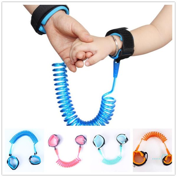 

1.5m child anti lost strap kids safety wristband link toddler harness leash strap adjustable bracelet parent baby wrist walking a122501