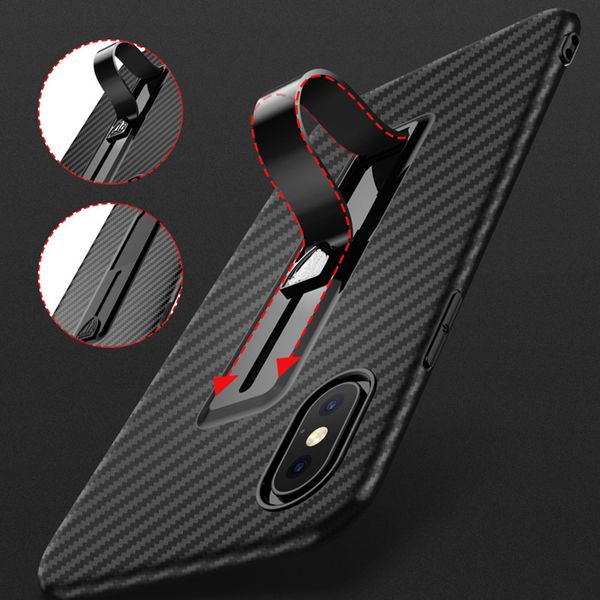 

case for iphone xs max xr x 8 7 plus 6s plus carbon fiber ring stand shockproof cover for samsung note 8 9 s8 s9 plus j3 j7 j4 a8 a9 cases