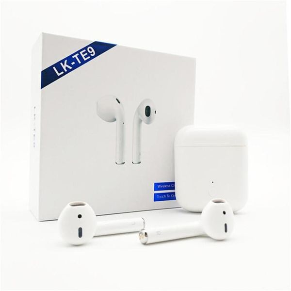 

2019 tw i14 lk te9 wirele earphone bluetooth 5 0 wirele head et auto window pair bluetooth upport pop up function for iphone7 x