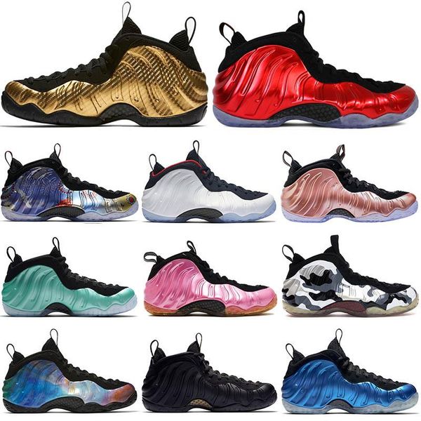 

habanero red metallic gold penny hardaway mens basketball shoes foam one alternate galaxy 1 og royal olympic element sports sneakers 7-13