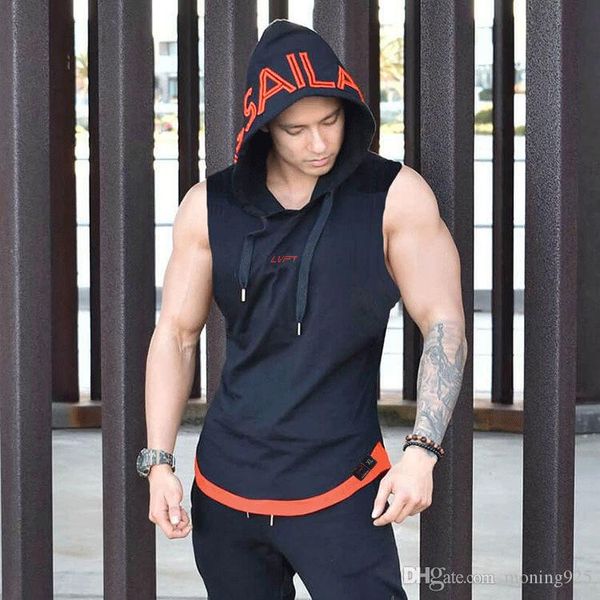 

без головы и без рукавов спорт bodywear, подходит для тренировок хлопок баскетбол жилет, самостоятельно сторона обложки для четырех сезонов, White;black